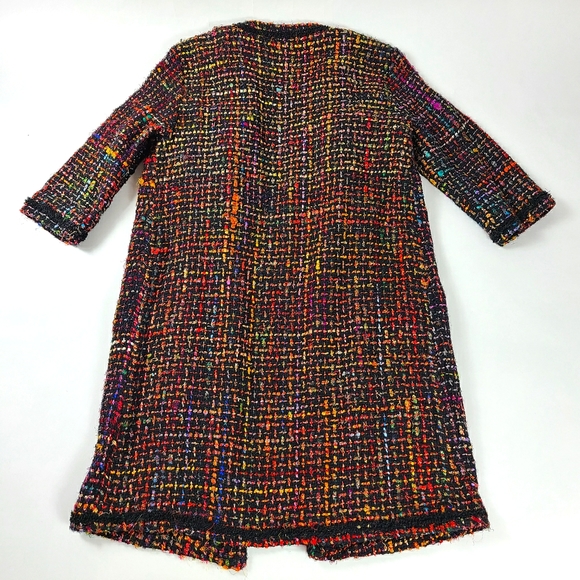 ETT:TWA Anthropologie Tweed Coat Of Many Colors - Picture 4 of 6